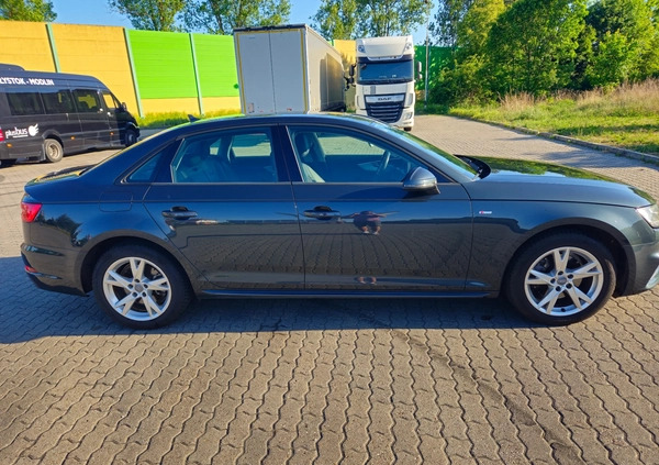 Audi A4 cena 95900 przebieg: 65819, rok produkcji 2018 z Wieruszów małe 154